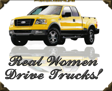 Real women drive trucks